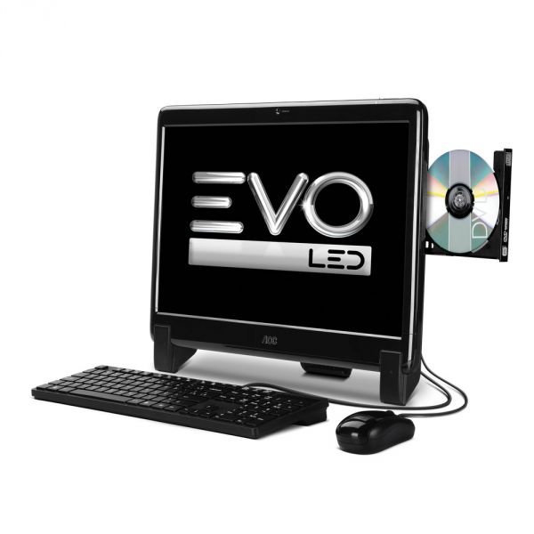 Microcomputador AOC EVO LED 20325U, AMD E-350, HD 500GB, Mem